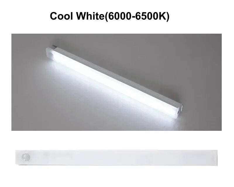Lámpara LED recargable con sensor de movimiento PIR