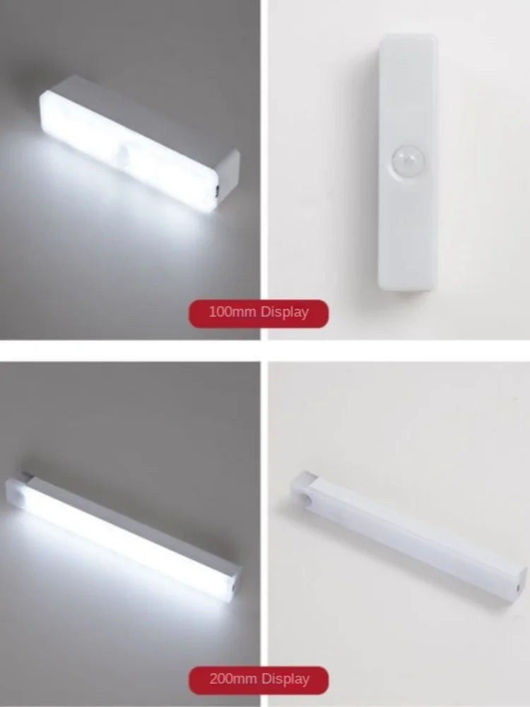 Lámpara LED recargable con sensor de movimiento PIR